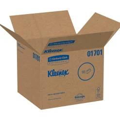 Kleenex1-Ply Hand Towels in a Pop-Up Box, 120 Sheets Per Box, Pack Of 18 Boxes