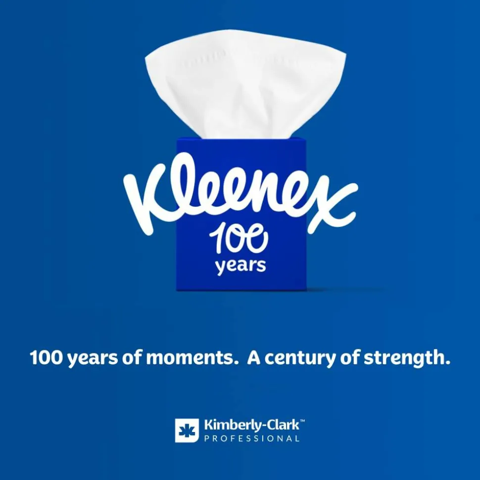 Kleenex Professional Anti-Viral 3-Ply Facial Tissues, White, 55 Tissues Per Box, Pack Of 3 Boxes