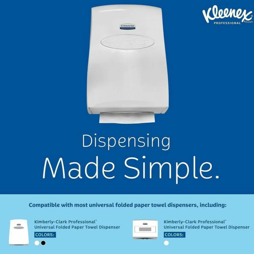 Kleenex Professional C-Fold Paper Towels, 150 Sheets Per Pack, Case of 16 Packs