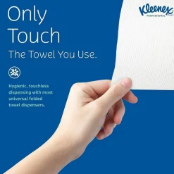 Kleenex Professional C-Fold Paper Towels, 150 Sheets Per Pack, Case of 16 Packs