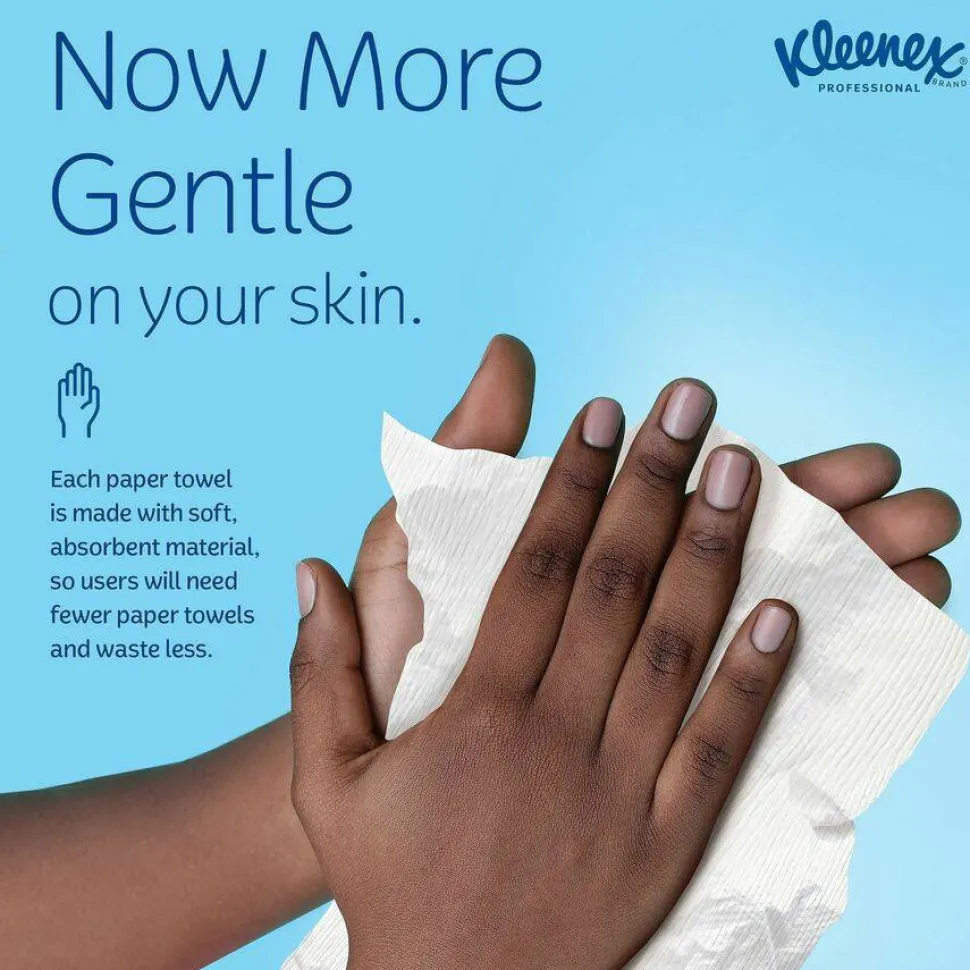 Kleenex Professional C-Fold Paper Towels, 150 Sheets Per Pack, Case of 16 Packs