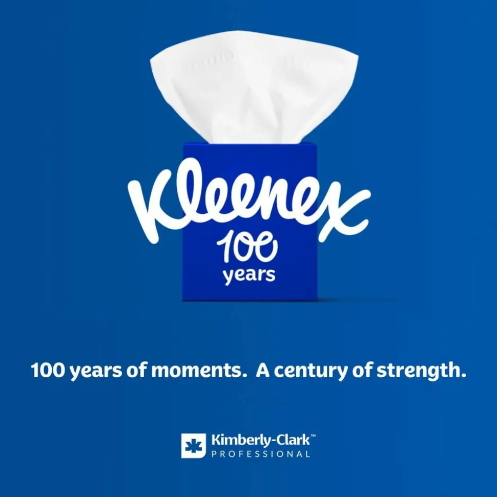 Kleenex Professional Naturals Boutique Facial Tissue Cube, 90 Sheets Per Box, Case of 36 Boxes, 21272