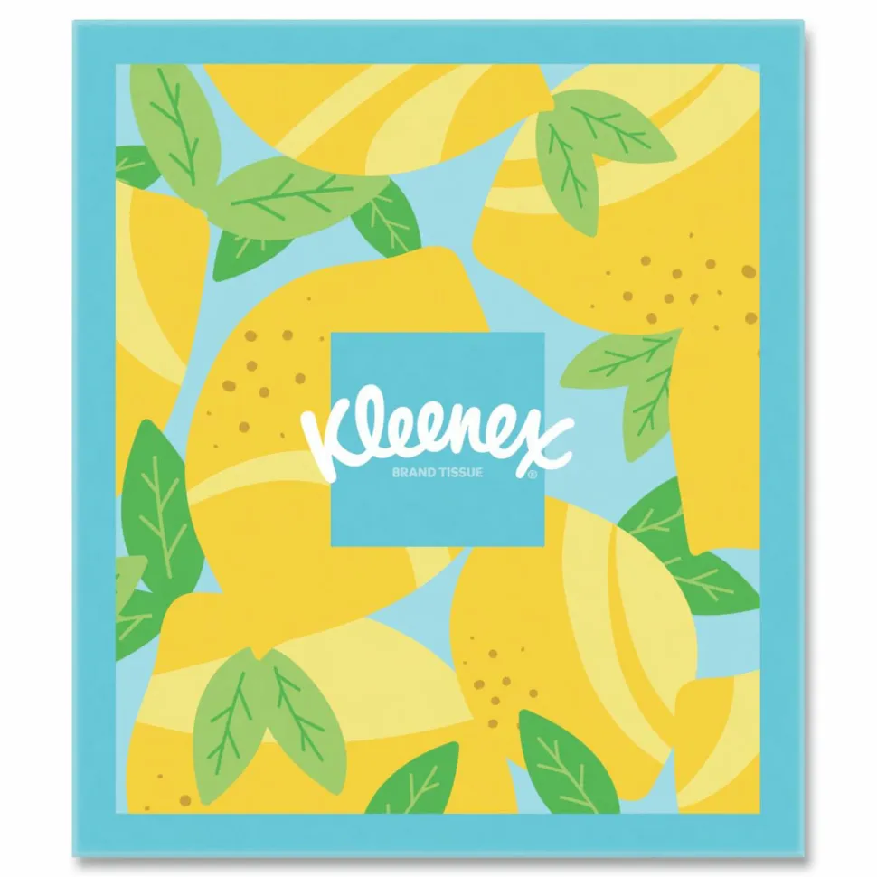 Kleenex Soothing Lotion Facial Tissue, 3-Ply, White, 60 Sheets/Box, 27 Boxes/Carton