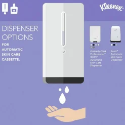 Kleenex Ultra Moisturizing Foam Hand Sanitizer, 1,200 mL Cassette, Unscented, 2/Carton