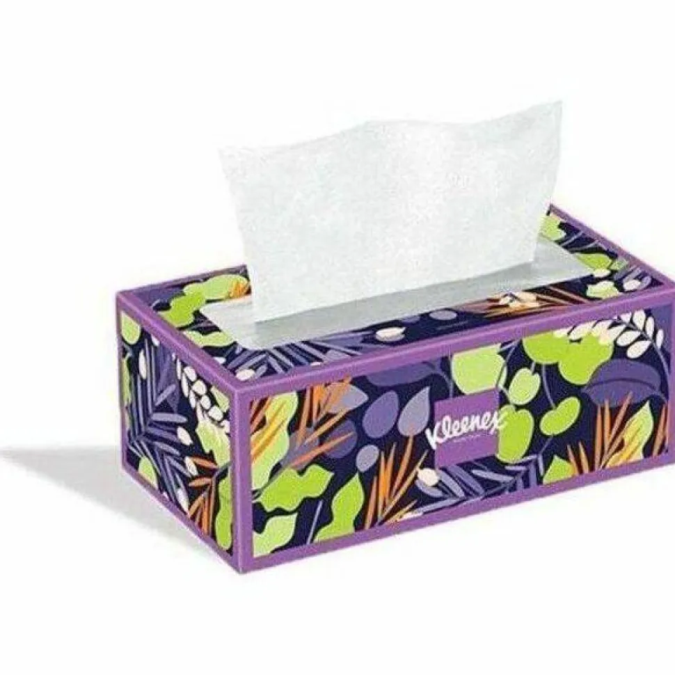 Kleenex Ultra Soft Facial Tissue, 3-Ply, White, 120/Box, 6 Boxes/Pack, 4 Packs/Carton