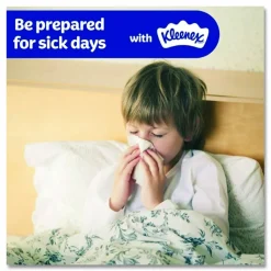 Kleenex Ultra Soft Facial Tissue, 3-Ply, White, 120 Sheets/Box, 6 Boxes/Pack, 4 Packs/Carton