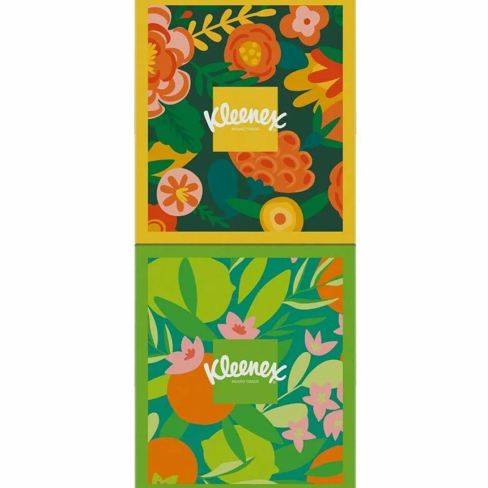 Kleenex Ultra Soft 3-Ply Unscented Tissues, 8-1/4" x 8-7/16", 65 Per Box, Pack Of 4 Boxes