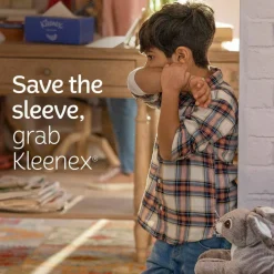 Kleenex Ultra Soft 3-Ply Unscented Tissues, 8-1/4