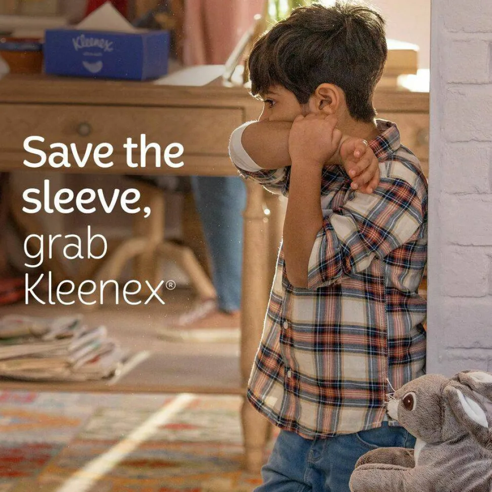 Kleenex Ultra Soft 3-Ply Unscented Tissues, 8-1/4" x 8-7/16", 65 Per Box, Pack Of 4 Boxes