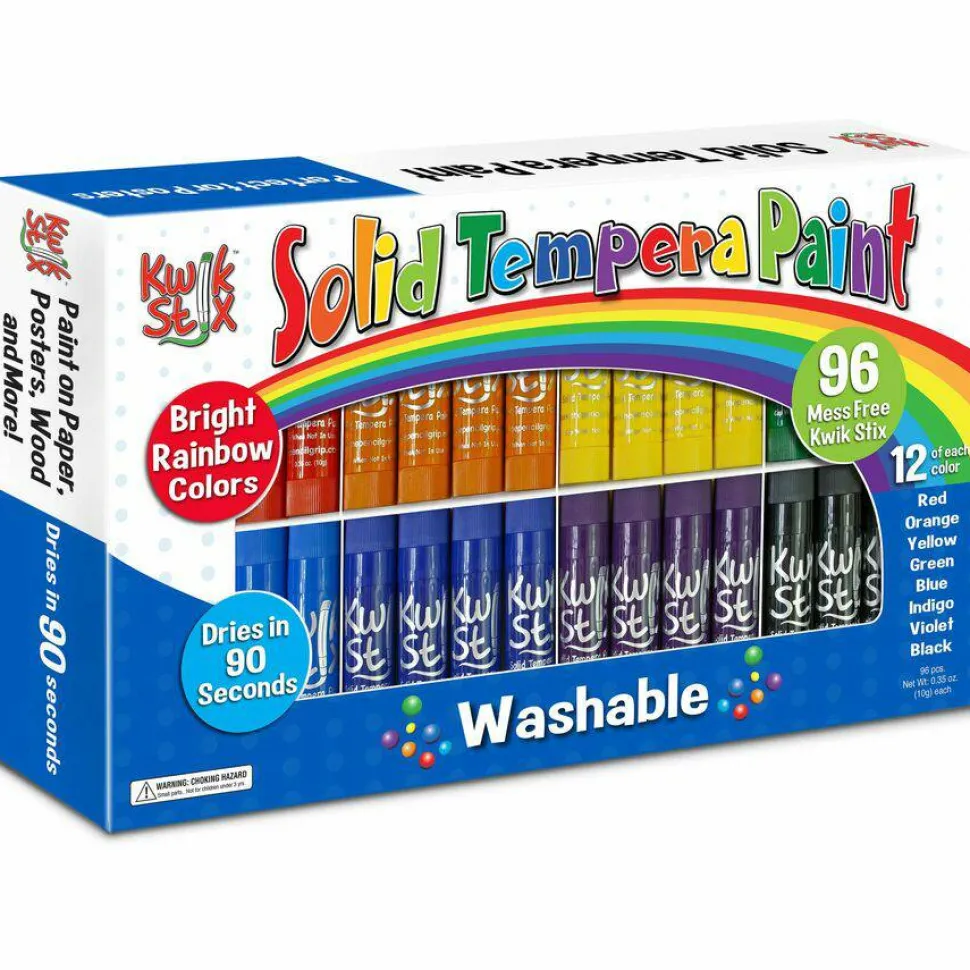 Kwik Stix Kwik Stix Tempera Paint/Paper Set