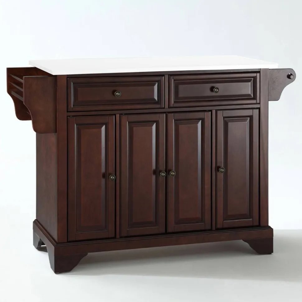 Lafayette Granite Top Full Size Kitchen Island/Cart