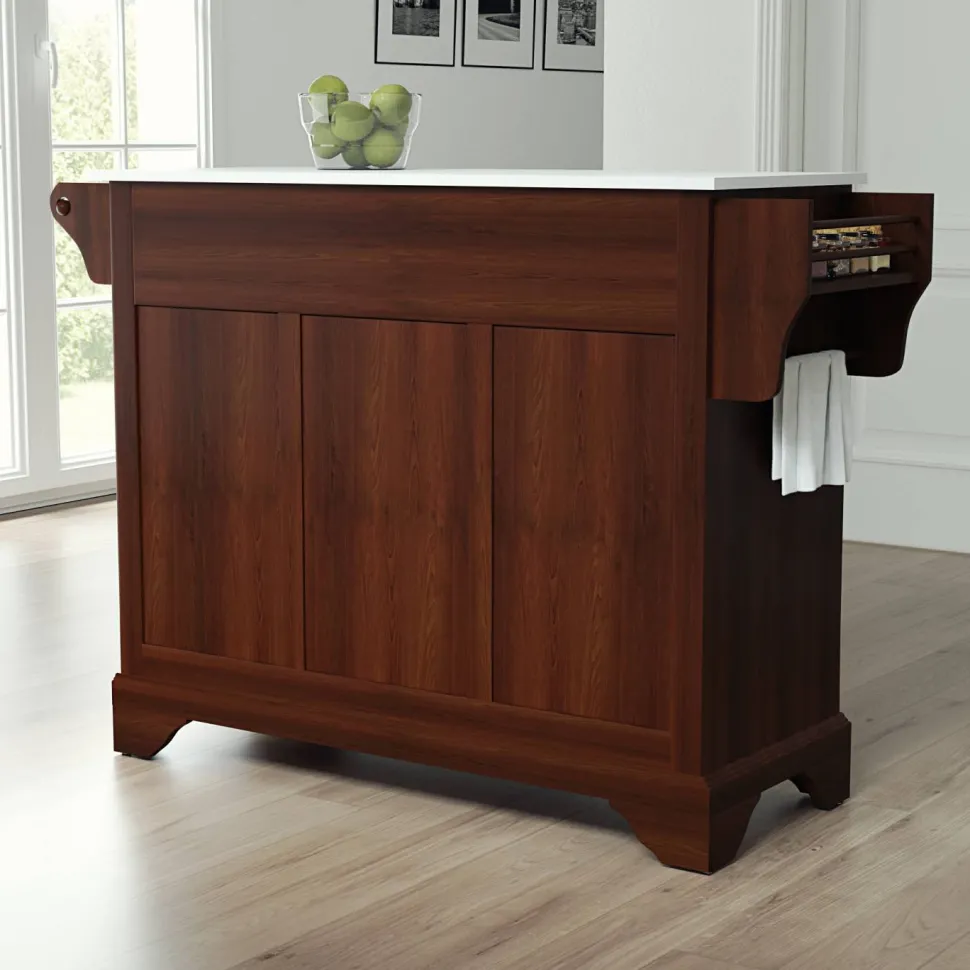 Lafayette Granite Top Full Size Kitchen Island/Cart
