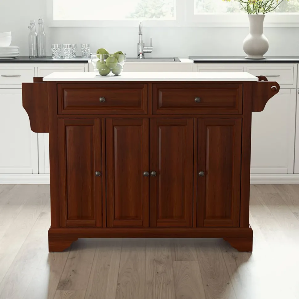 Lafayette Granite Top Full Size Kitchen Island/Cart