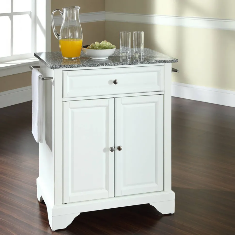 Lafayette Granite Top Portable Kitchen Island/Cart