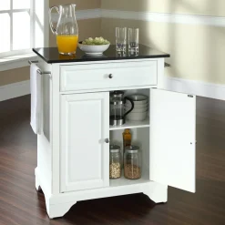 Lafayette Granite Top Portable Kitchen Island/Cart