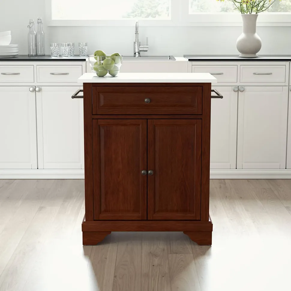 Lafayette Granite Top Portable Kitchen Island/Cart
