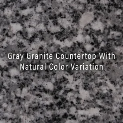Lafayette Granite Top Portable Kitchen Island/Cart