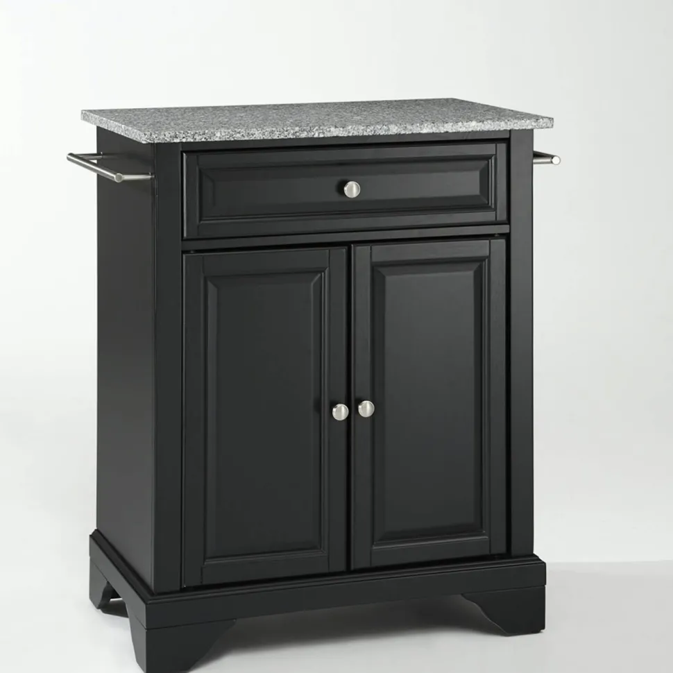 Lafayette Granite Top Portable Kitchen Island/Cart