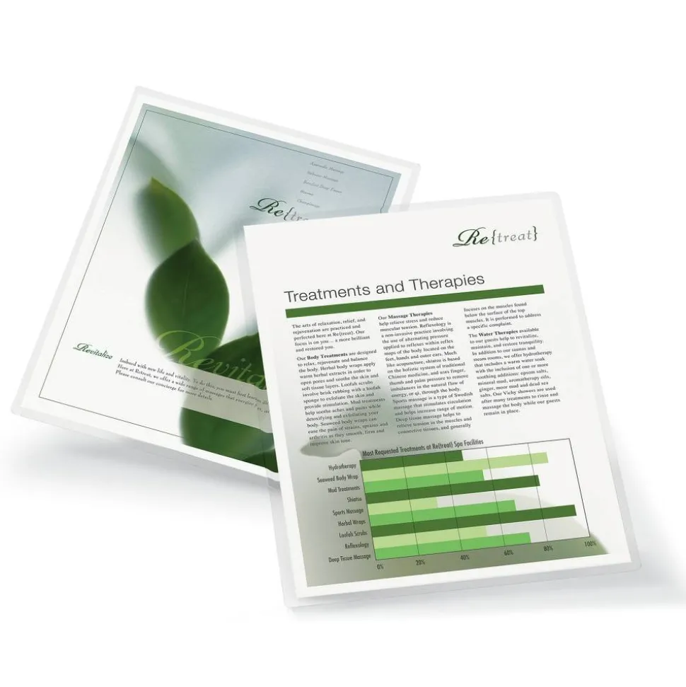 Laminating Pouches, Letter Size, 3 Mil, 9" x 11.5", Pack Of 50