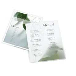 Laminating Pouches, Letter Size, 5 Mil, Clear, Pack Of 50