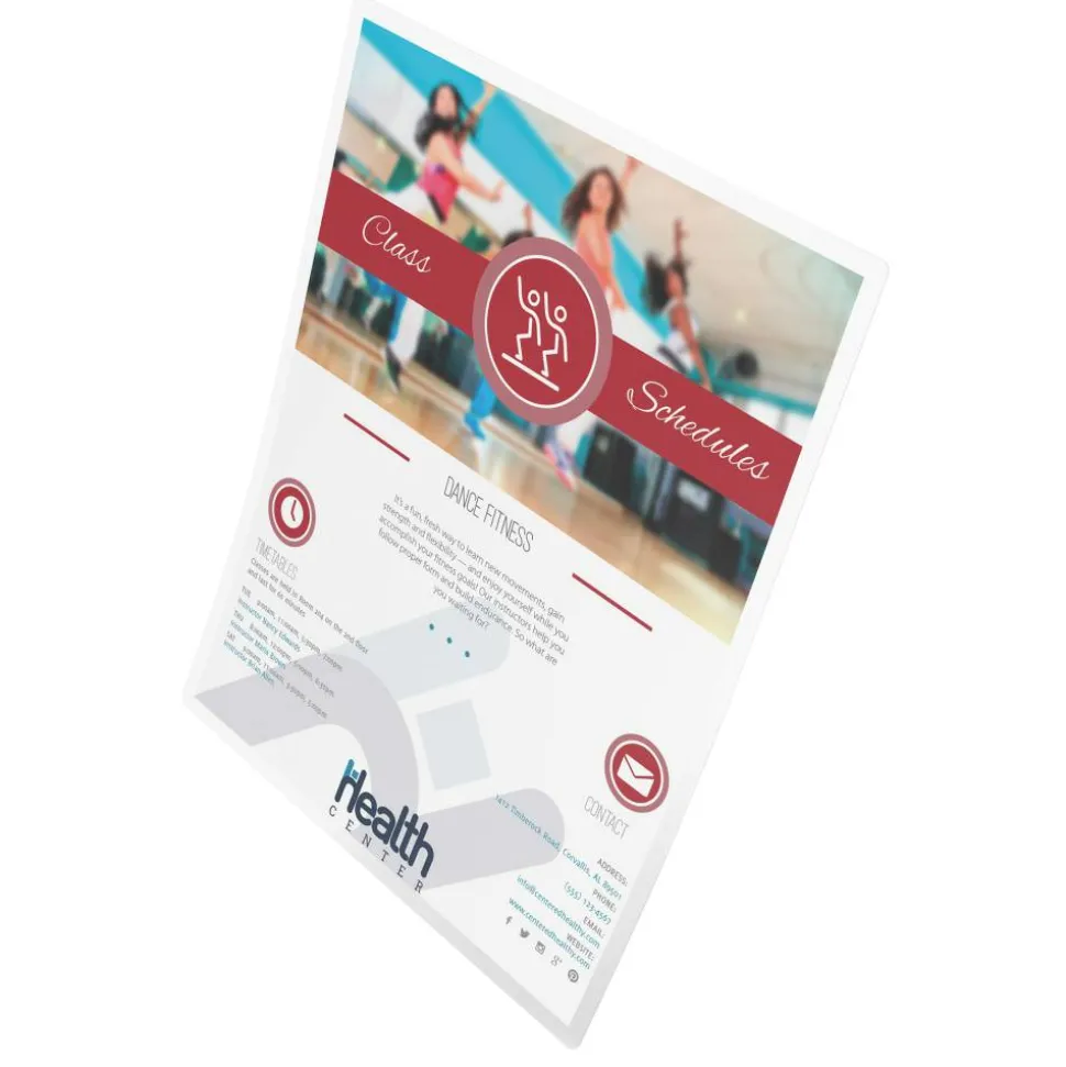 Laminating Pouches, Letter Size, 5 Mil, Clear, Pack Of 50