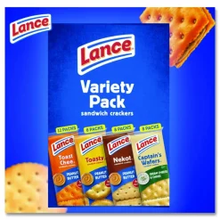 Lance Cookies and Crackers Variety Pack, Assorted, 36/Box