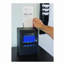 Lathem Time Cards, Numbered 1-100, 2-Sided, 3 3/8" x 7 1/4", Pack Of 100