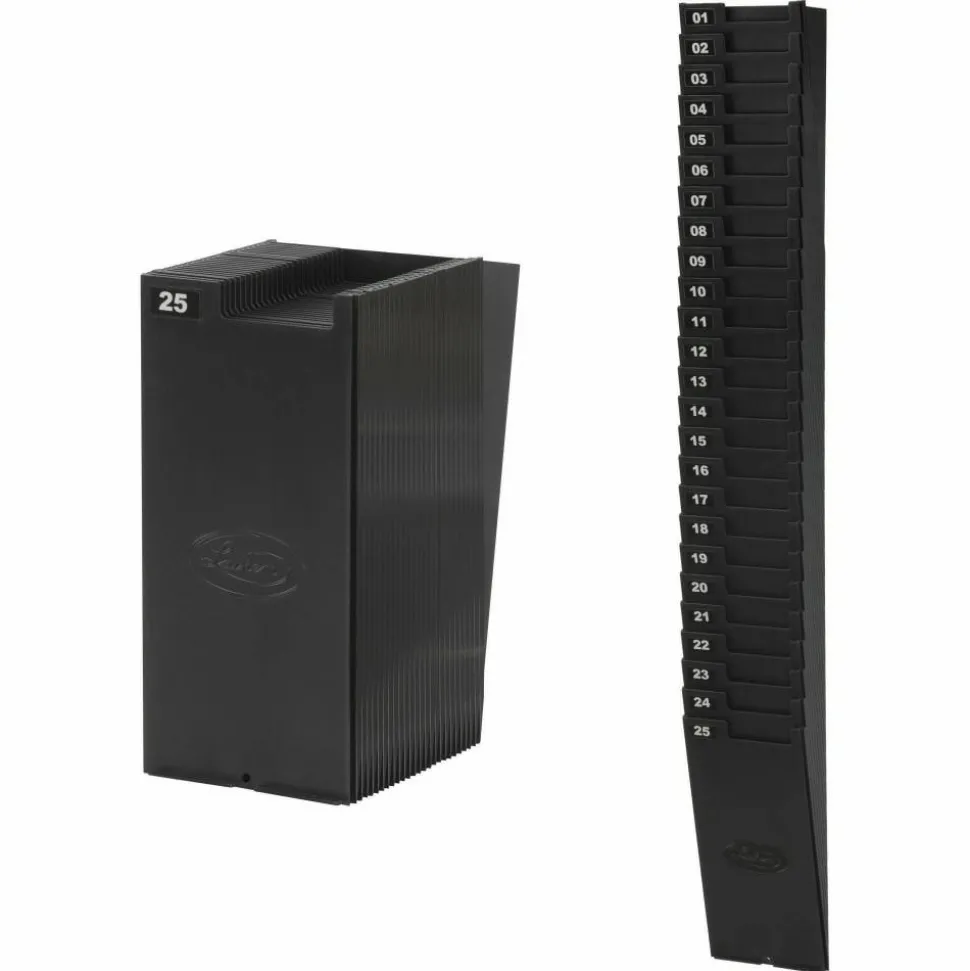 Lathem Time Expandable Time Card Rack, Black