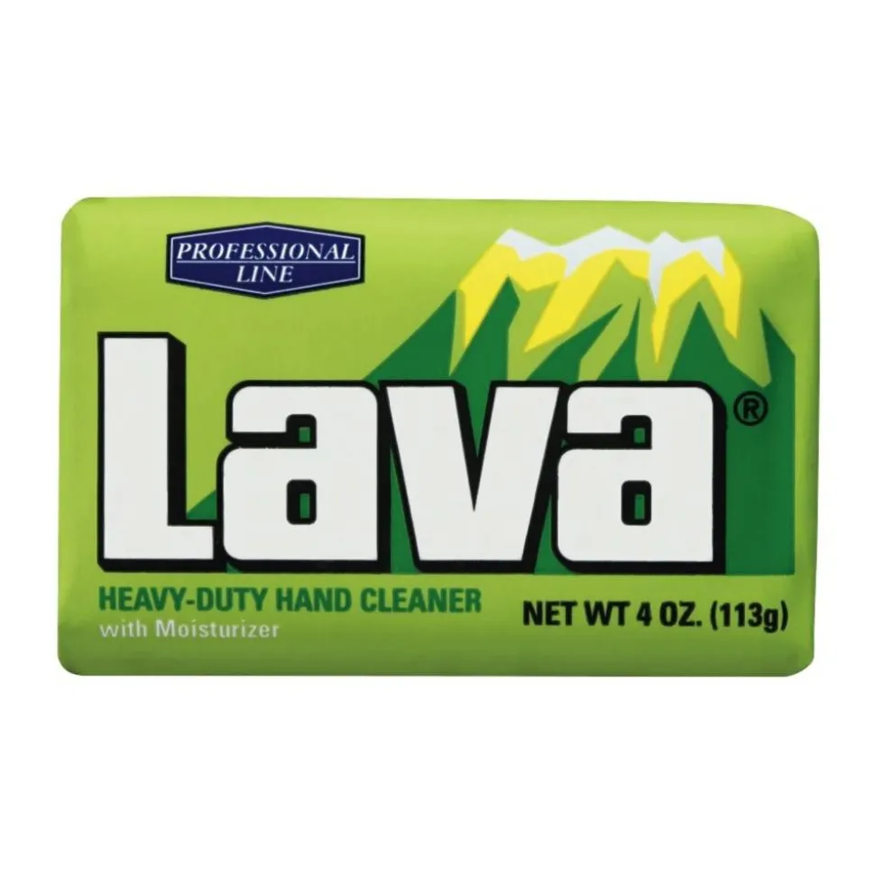 Lava Solid Hand Soap, Unscented, 4 Oz, Carton Of 48 Bars