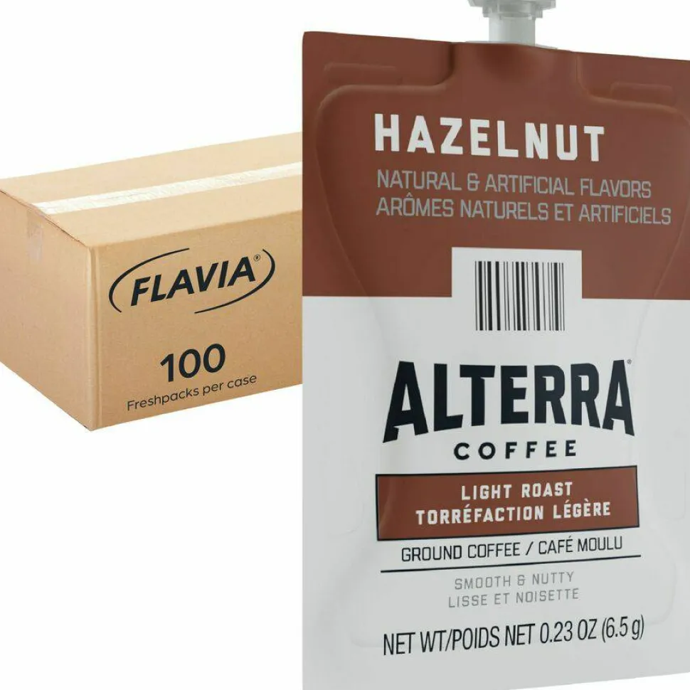 Lavazza Alterra Hazelnut Flavored Coffee Freshpack