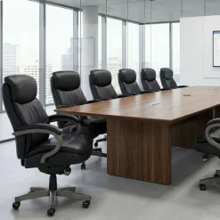 La-Z-Boy Woodbury Big/Tall Executive Chair, Supports Up to 400 lb, 20.25
