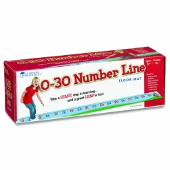 Learning Resources 0-30 Number Line Floor Mat, Grades K to 5