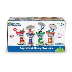 Learning Resources Alphabet Soup Sorters, 3