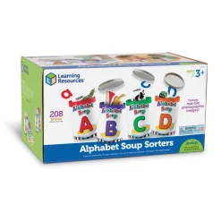 Learning Resources Alphabet Soup Sorters, 3