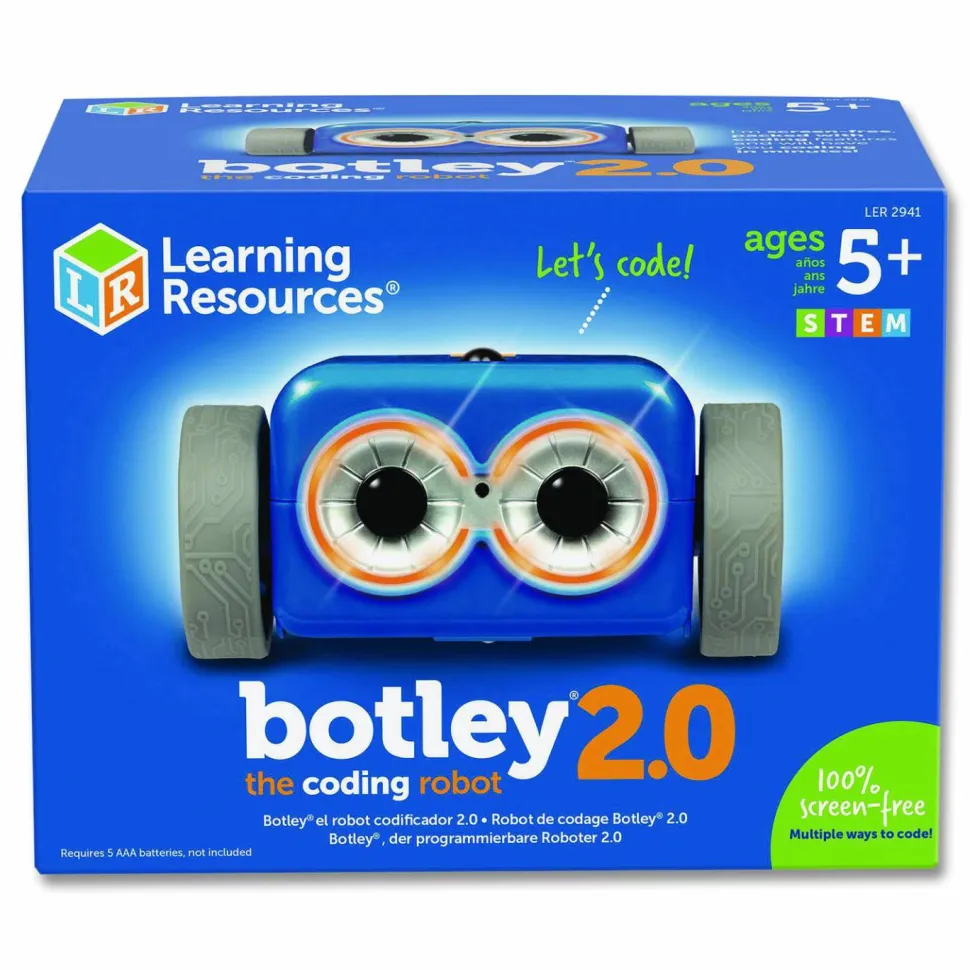 Learning Resources Botley 2.0 The Coding Robot, Grades K to 6, 46 Pieces