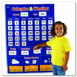 Learning Resources Calendar And Weather Pocket Chart