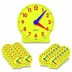 Learning Resources Classroom Clock Kit, 25 Clocks