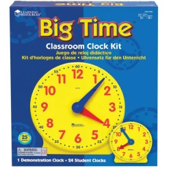 Learning Resources Classroom Clock Kit, 25 Clocks