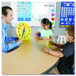 Learning Resources Classroom Clock Kit, 25 Clocks