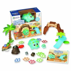 Learning Resources Coding Critters: Rumble and Bumble, Grades Pre-K to 3, 23 Pieces