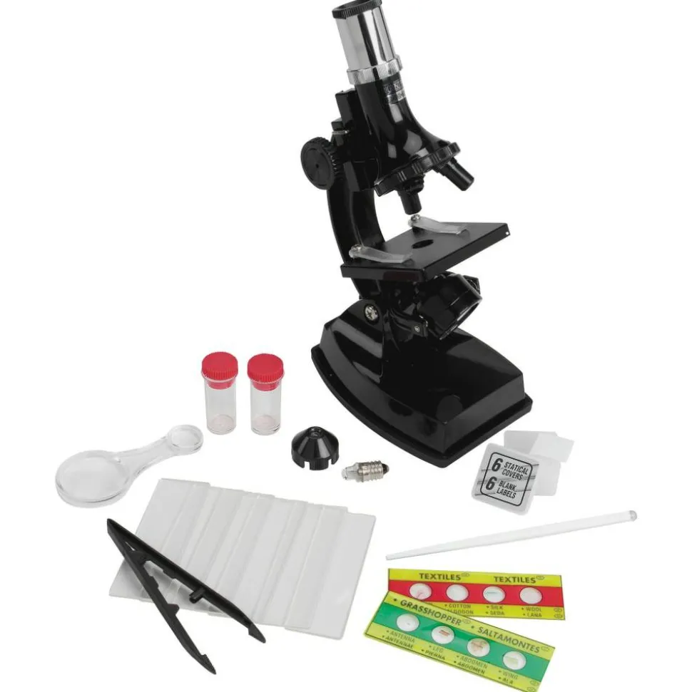 Learning Resources Elite Microscope, 8 1/2"H x 8 1/2"W x 3"D, Grades 2 - 8