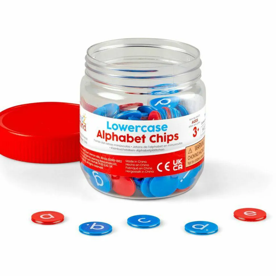 Learning Resources Hand2Mind Lowercase Alphabet Chips