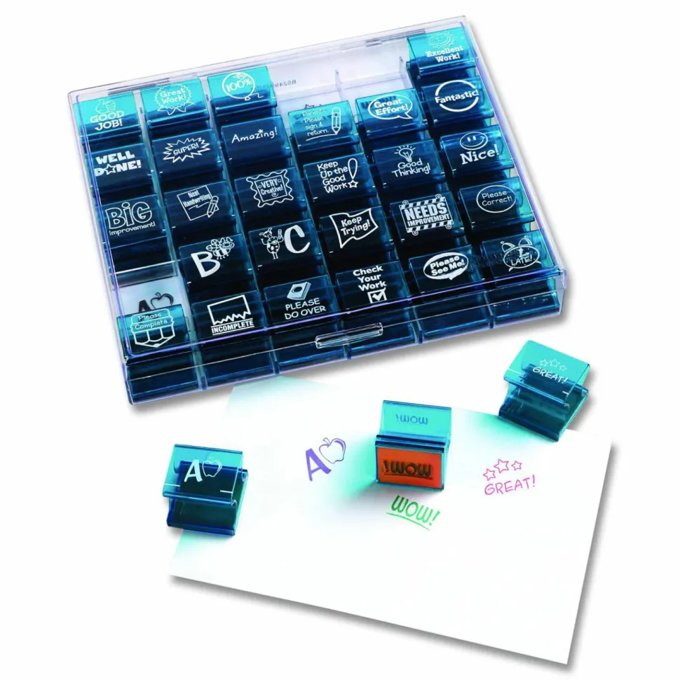 Learning Resources Jumbo Teacher Stamps Set