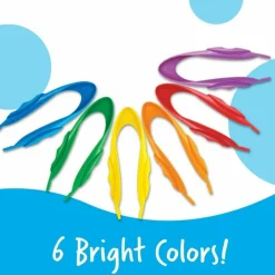 Learning Resources Jumbo Tweezers, 6