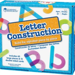 Learning Resources Letter Construction Activity Set, Pre-K - Grade 4