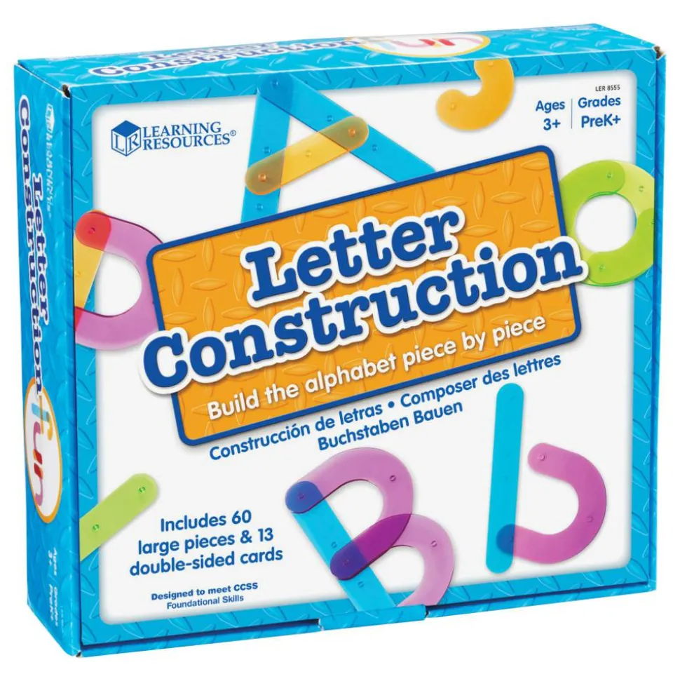 Learning Resources Letter Construction Activity Set, Pre-K - Grade 4