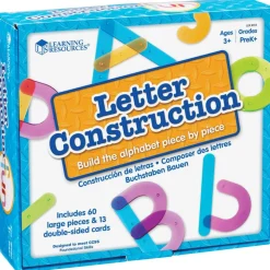 Learning Resources Letter Construction Activity Set, Pre-K - Grade 4