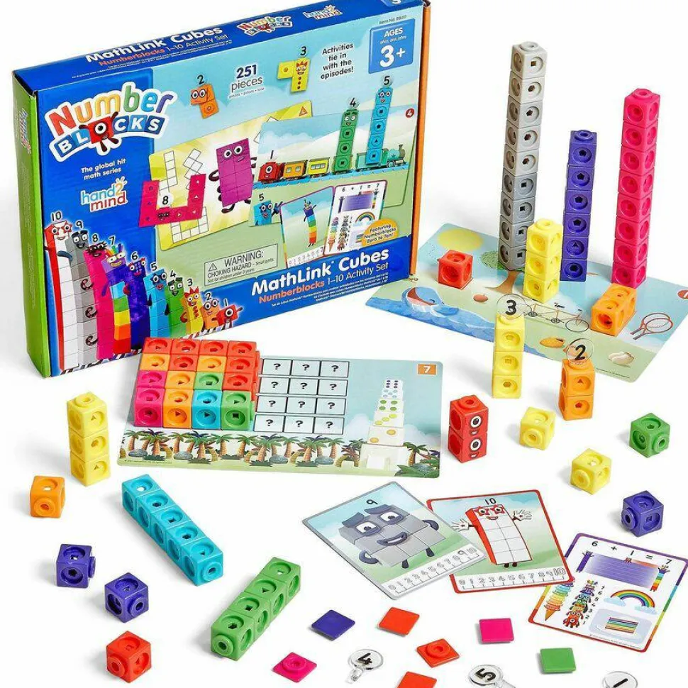 Learning Resources MathLinks Cubes Early Activity Set