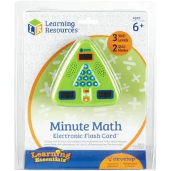 Learning Resources Minute Math Electronic Flash Card, 5