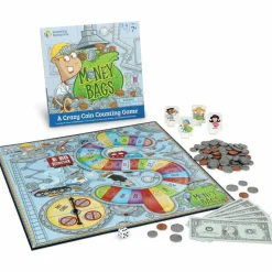 Learning Resources Money Bags A Coin Value Game
